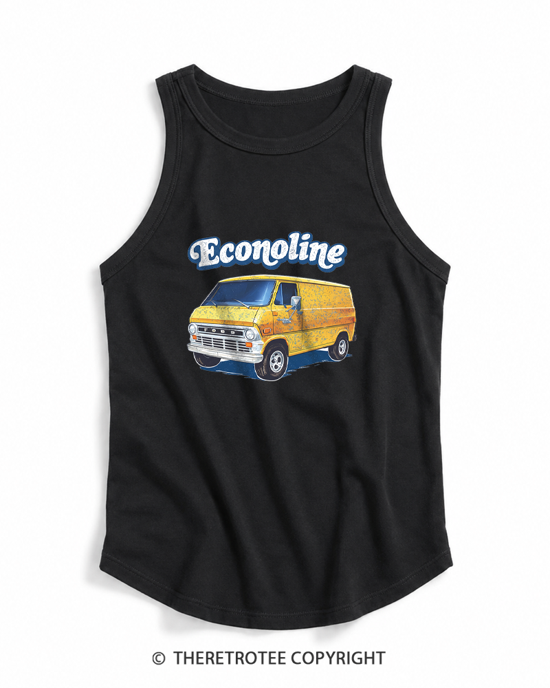 TheRetroTee 1970s Econoline Van Tank Top