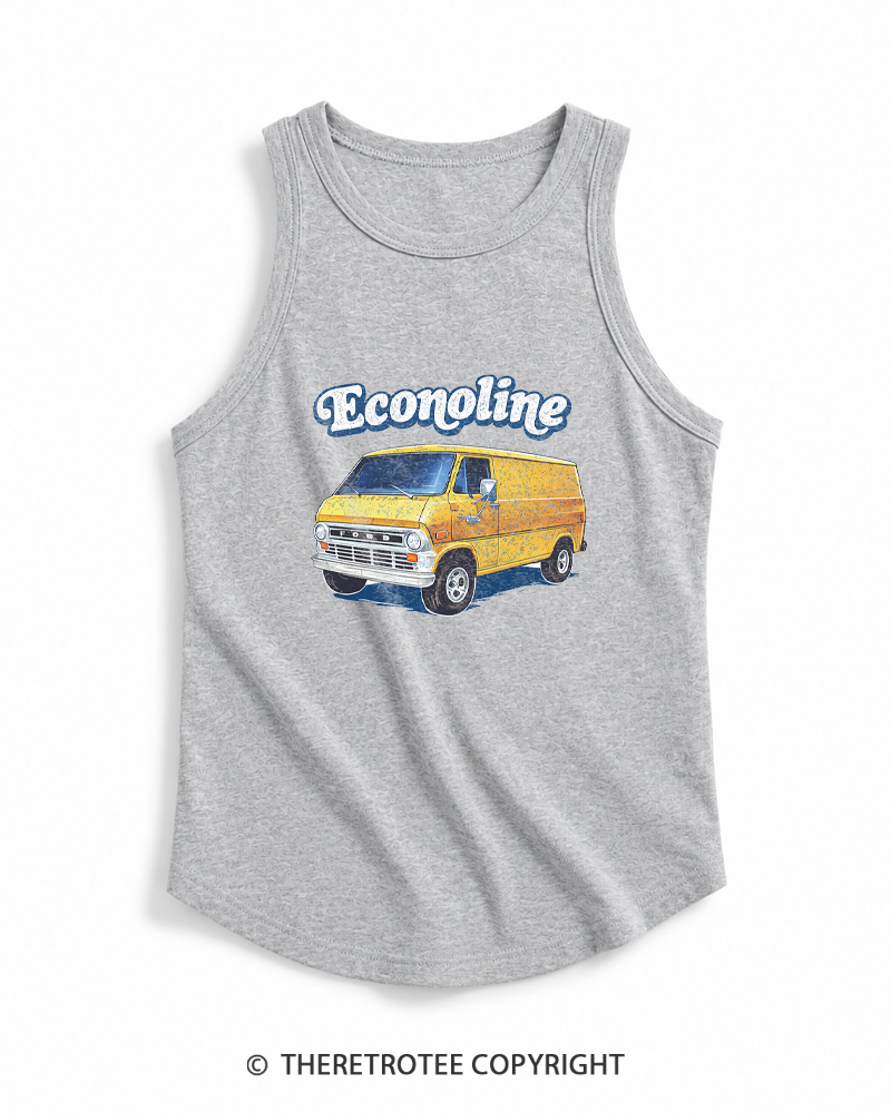 TheRetroTee 1970s Econoline Van Tank Top