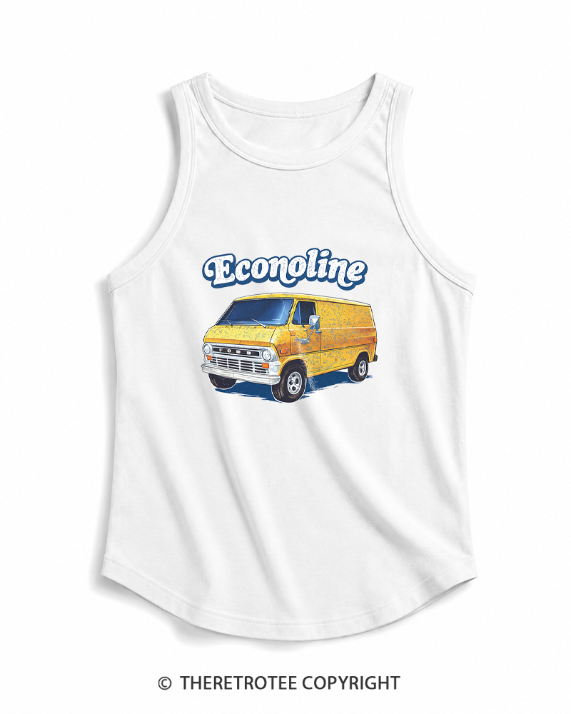TheRetroTee 1970s Econoline Van Tank Top