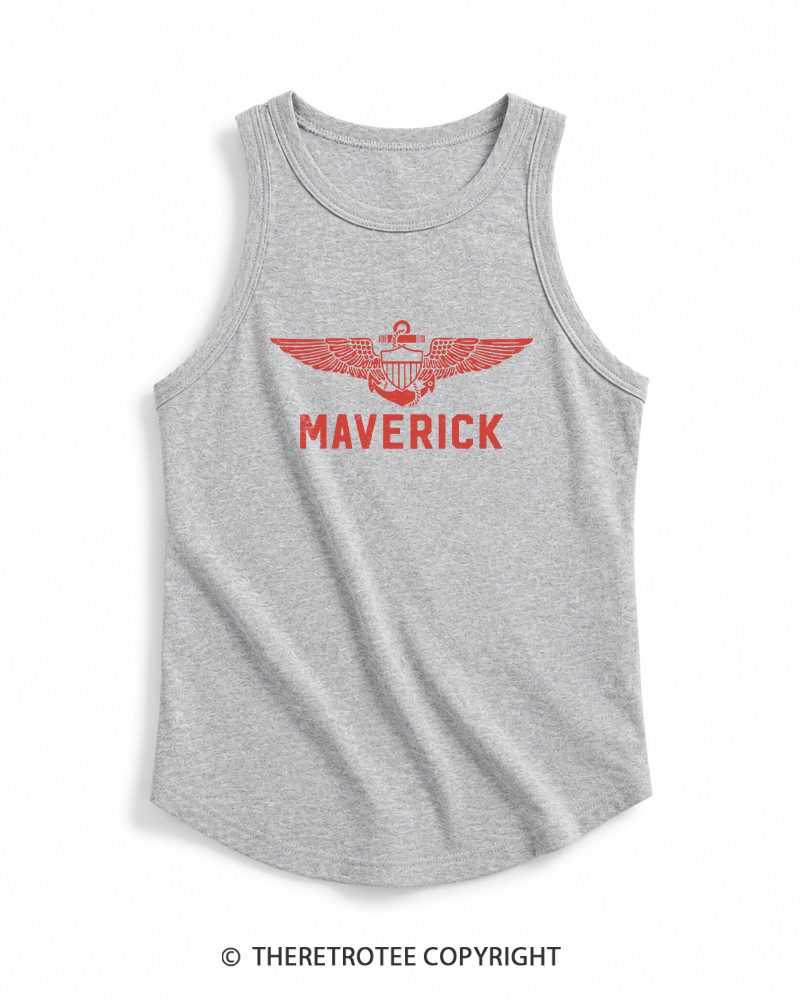 TheRetroTee Pilot Inspired 1980s Tank Top