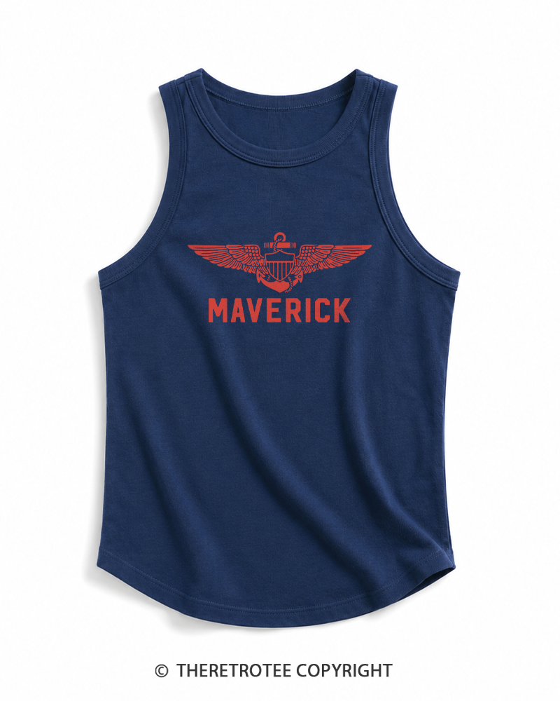 TheRetroTee Pilot Inspired 1980s Tank Top