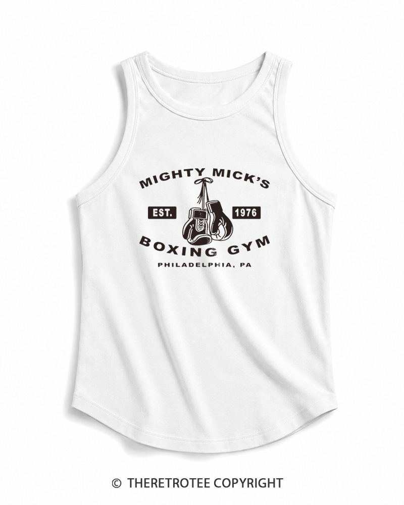 TheRetroTee Boxing Gym 1970s Tank Top