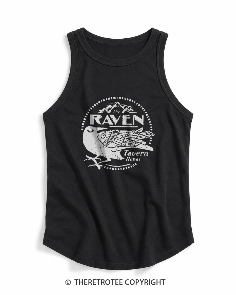 TheRetroTee Raven Tavern 1980s Tank Top