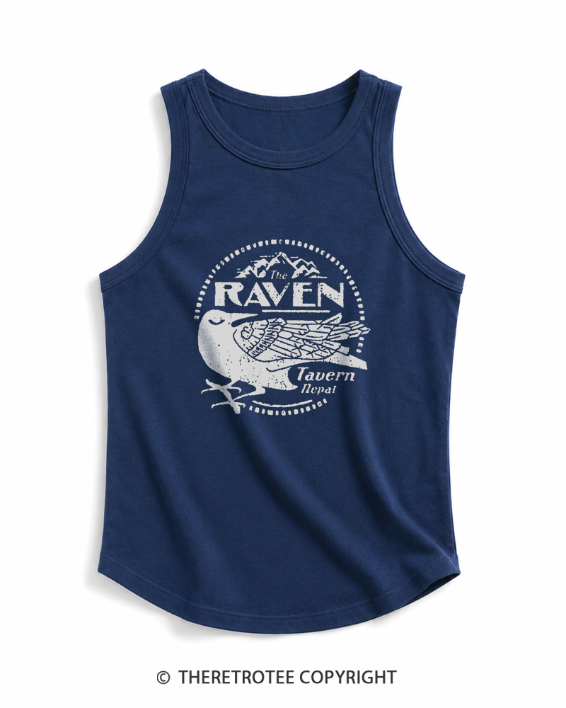 TheRetroTee Raven Tavern 1980s Tank Top