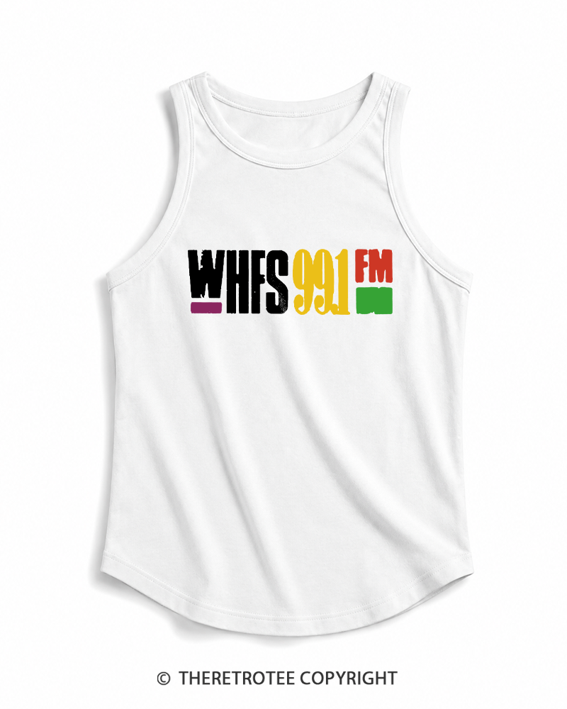 TheRetroTee WHFS 1980s Tank Top