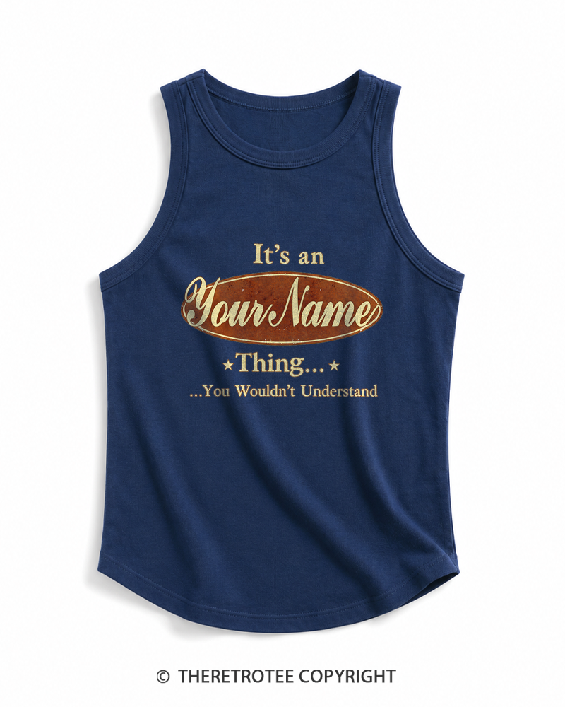 TheRetroTee It’s a Your Name Thing 1980s Tank Top