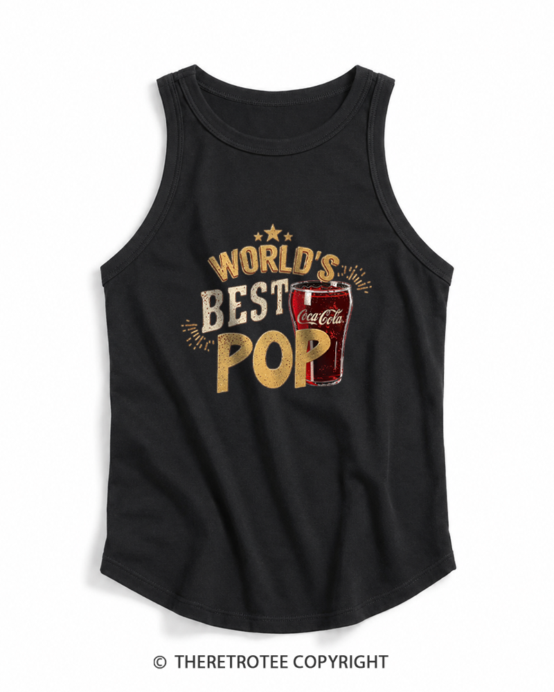 TheRetroTee World's Best Pop 1970s Tank Top
