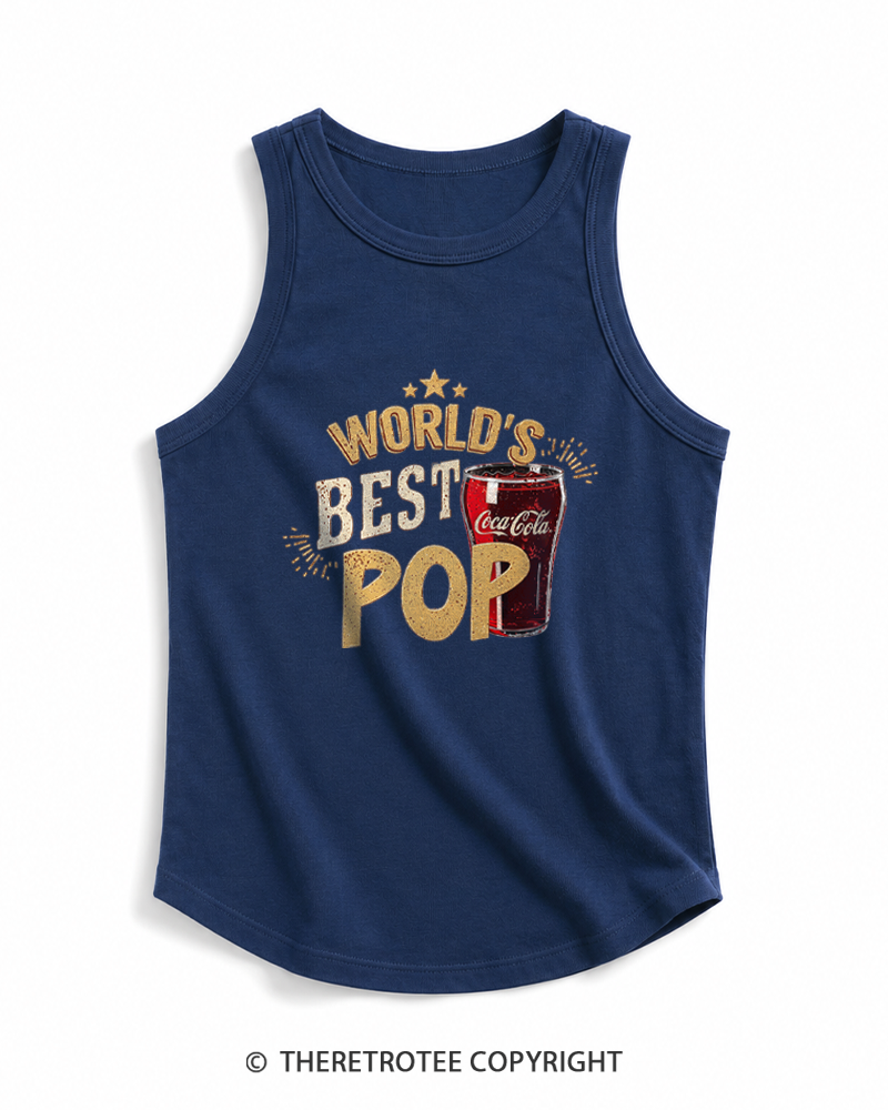 TheRetroTee World's Best Pop 1970s Tank Top