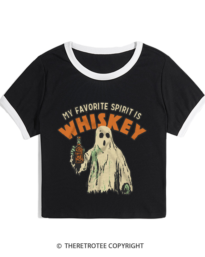 TheRetroTee What’s Your Favorite Scary Movie 1990s Women Ringer T-shirt