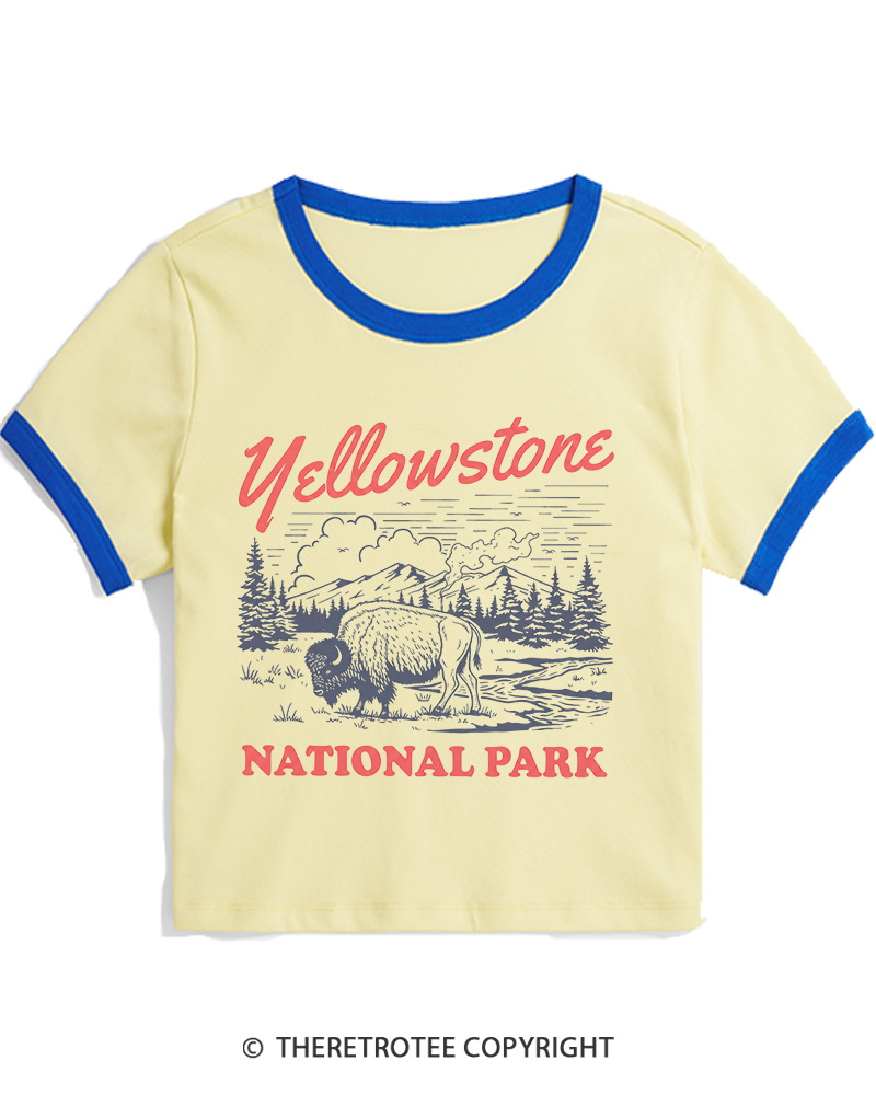 TheRetroTee American Frontier Inspired 1870s Women's Ringer T-shirt