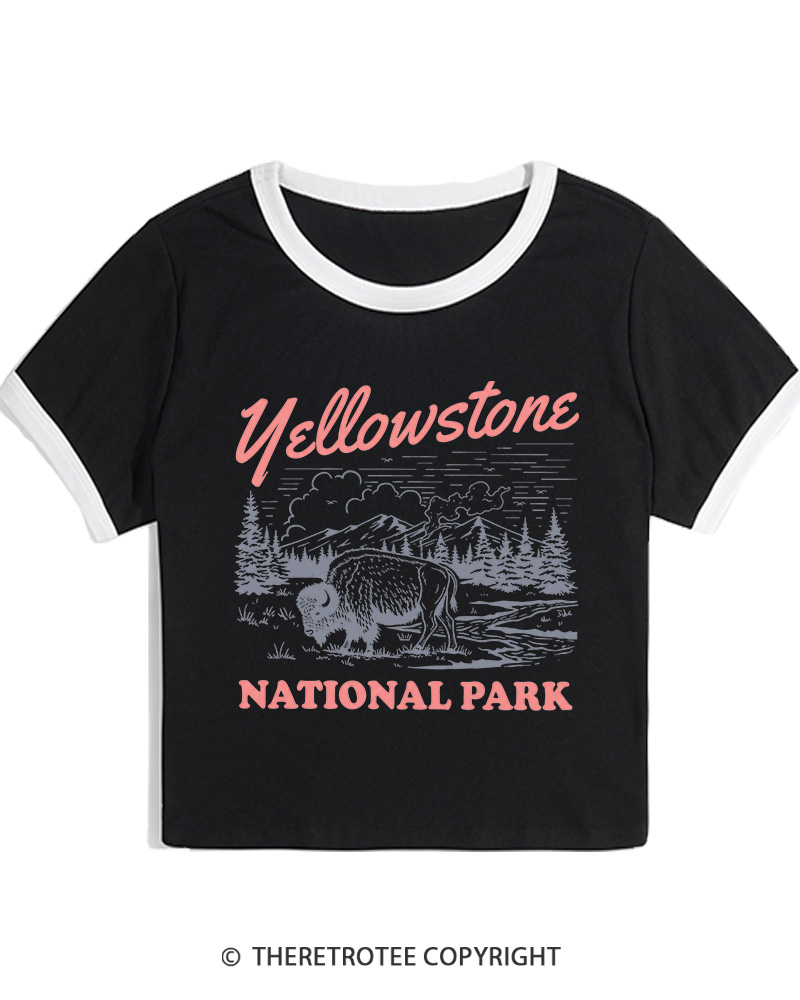 TheRetroTee American Frontier Inspired 1870s Women's Ringer T-shirt