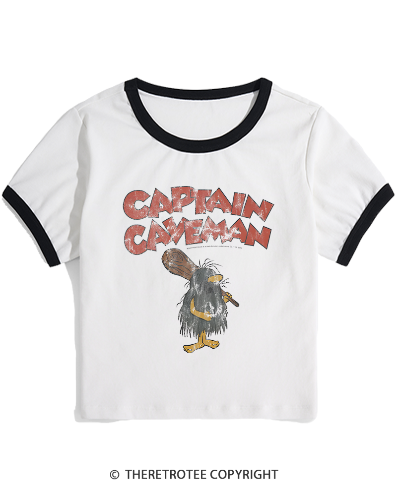 TheRetroTee 1970s Stone Hero Women's Ringer T-shirt