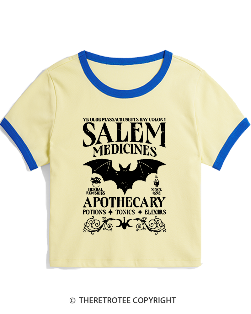 TheRetroTee Apothecary Women's Ringer T-shirt