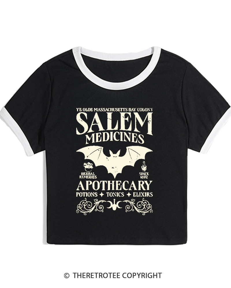 TheRetroTee Apothecary Women's Ringer T-shirt