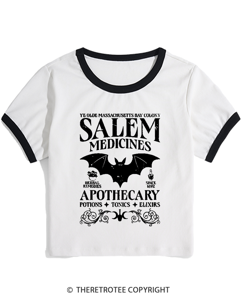 TheRetroTee Apothecary Women's Ringer T-shirt