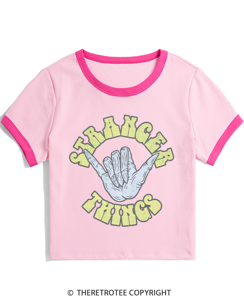 TheRetroTee Rad Things 1980s Women's Ringer T-shirt