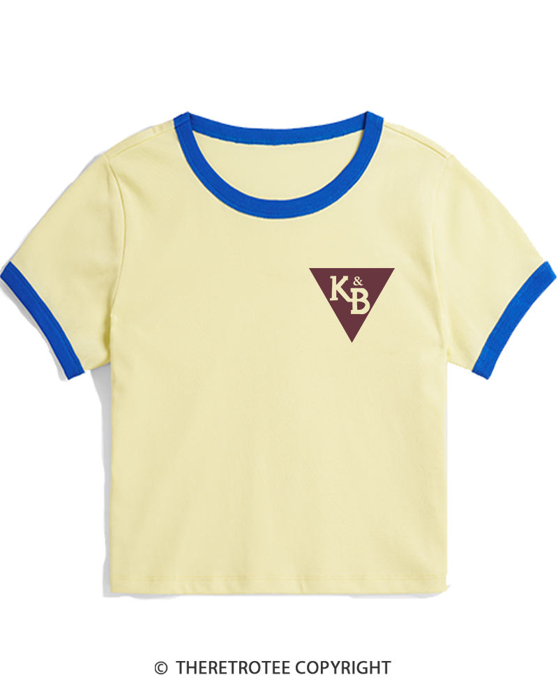 TheRetroTee Kroch's & Brentano's 1970s Women's Ringer T-shirt