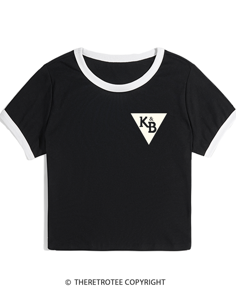 TheRetroTee Kroch's & Brentano's 1970s Women's Ringer T-shirt