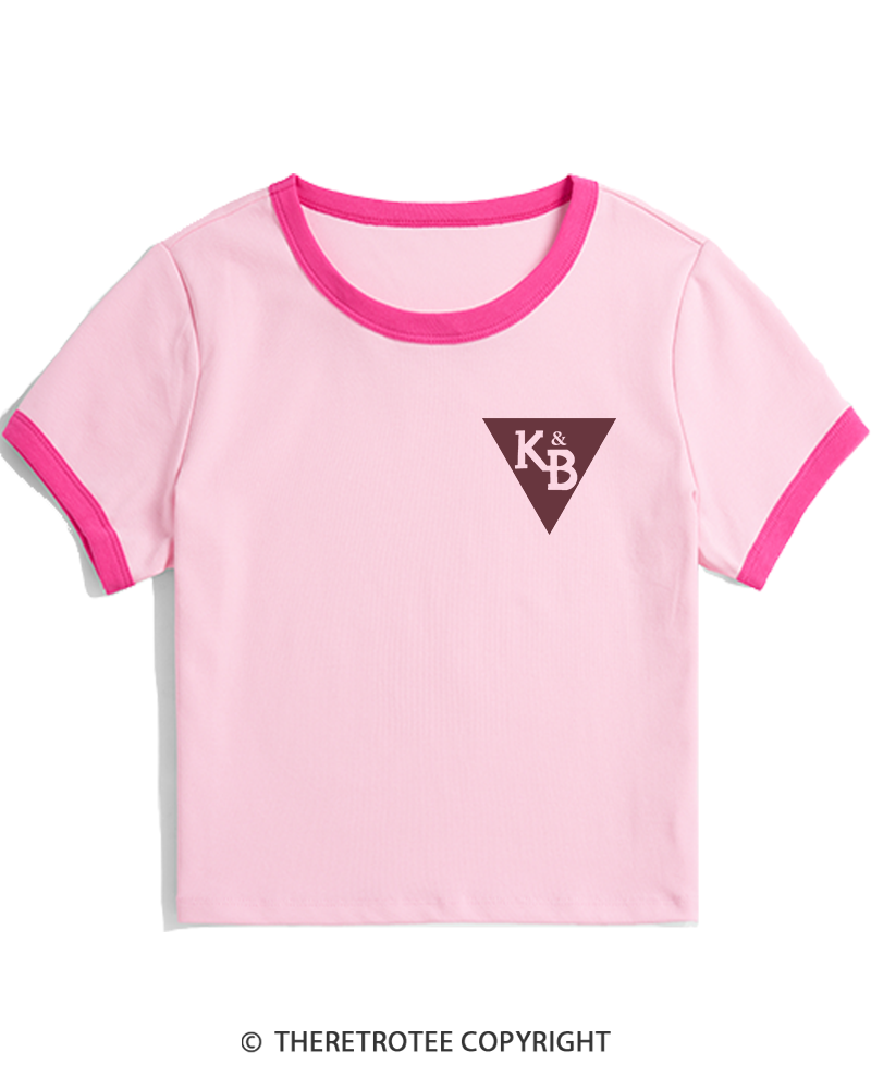 TheRetroTee Kroch's & Brentano's 1970s Women's Ringer T-shirt