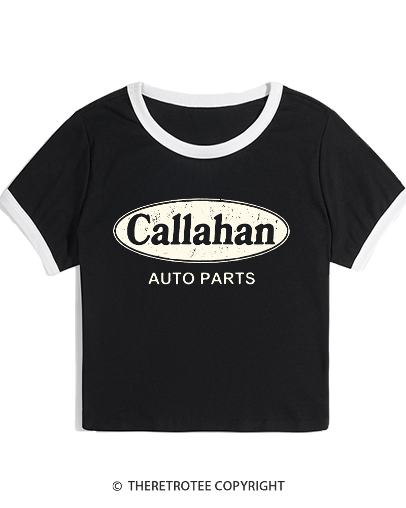 TheRetroTee Auto Parts 1990s Women's Ringer T-shirt