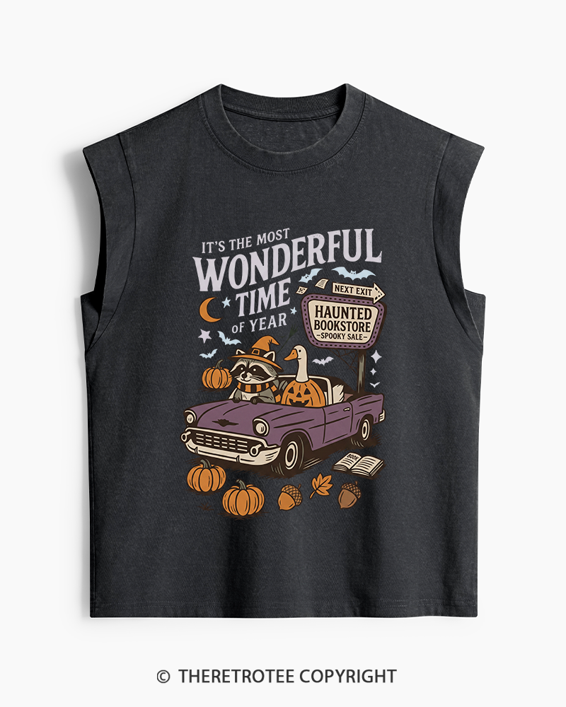 TheRetroTee It's The Most Wonderful Time Of The Year 1960s Washed Tank Top