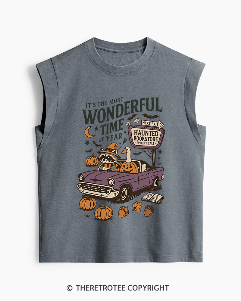 TheRetroTee It's The Most Wonderful Time Of The Year 1960s Washed Tank Top