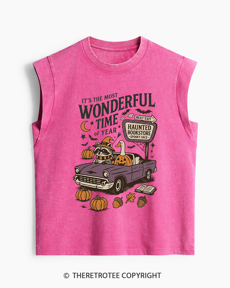 TheRetroTee It's The Most Wonderful Time Of The Year 1960s Washed Tank Top