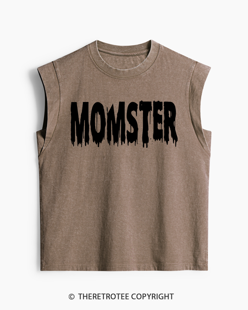 TheRetroTee Momster 2000s Washed Tank Top