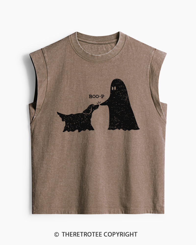 TheRetroTee Boo-P 1990s Washed Tank Top