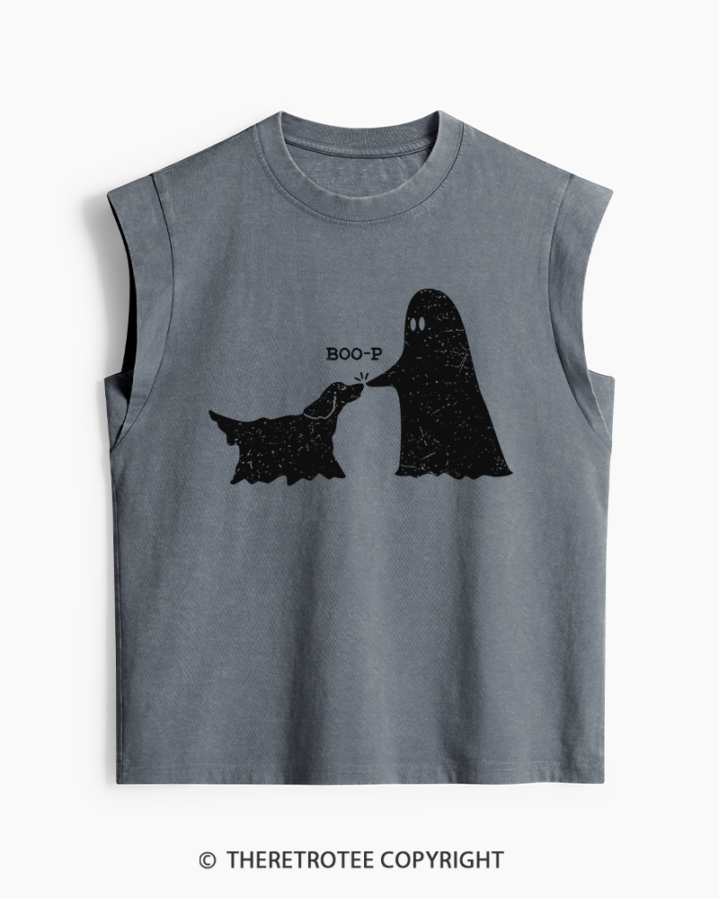 TheRetroTee Boo-P 1990s Washed Tank Top