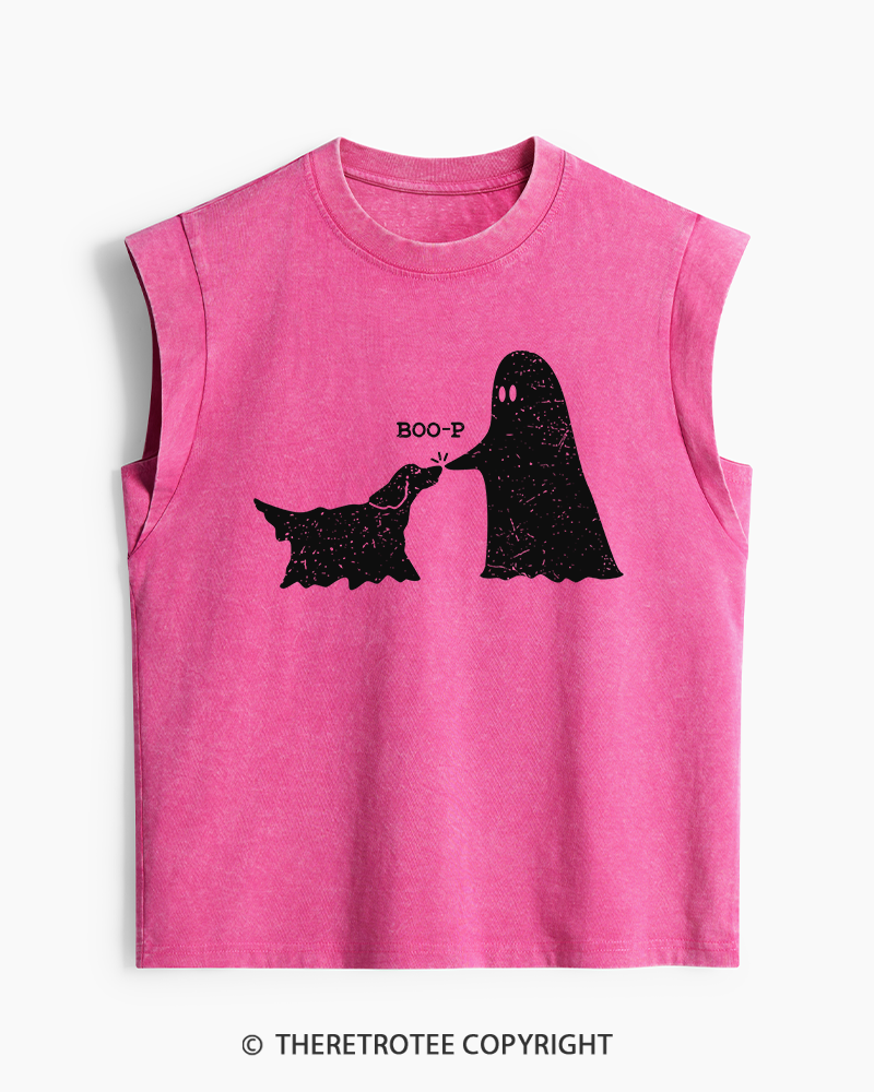 TheRetroTee Boo-P 1990s Washed Tank Top