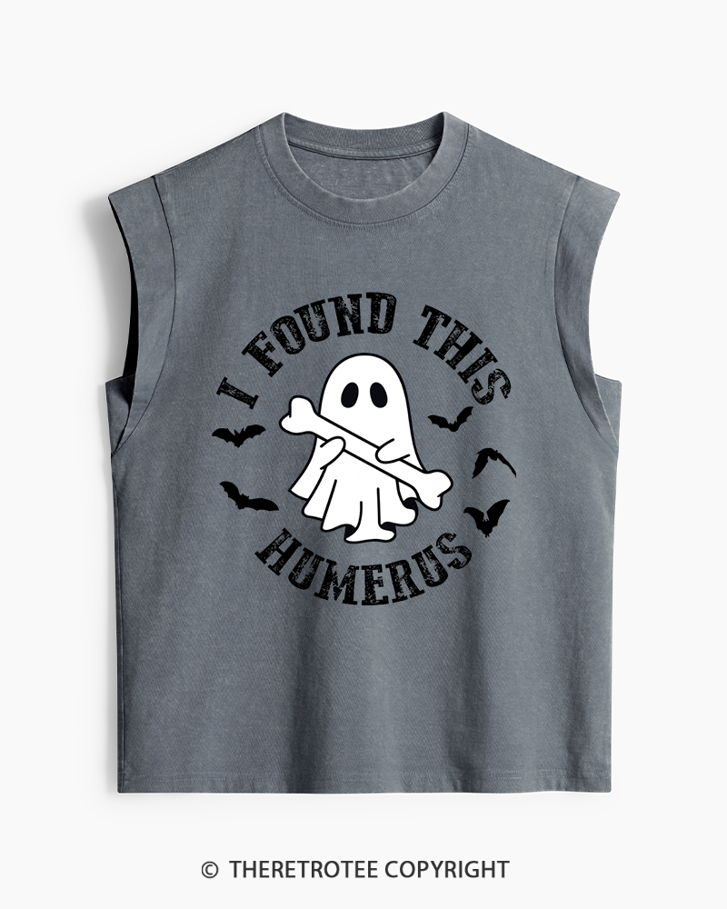 TheRetroTee I Found This Humerus 1990s Washed Tank Top