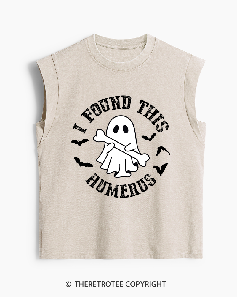 TheRetroTee I Found This Humerus 1990s Washed Tank Top