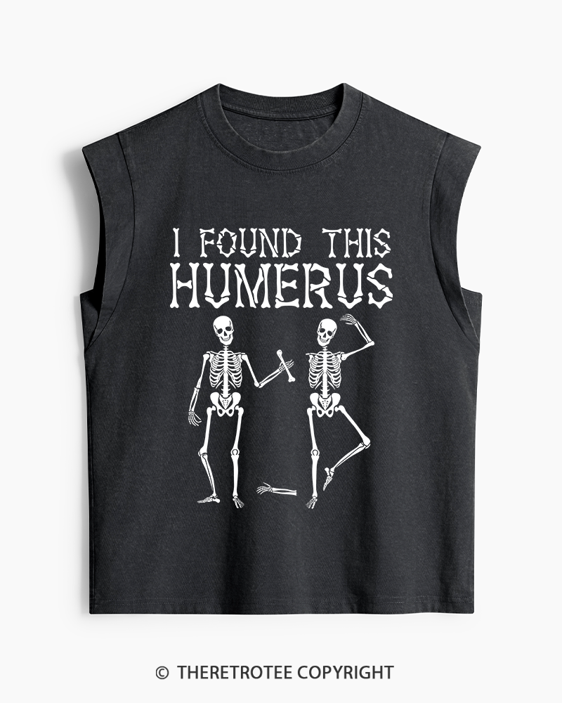 TheRetroTee I Found This Humerus 1980s Washed Tank Top