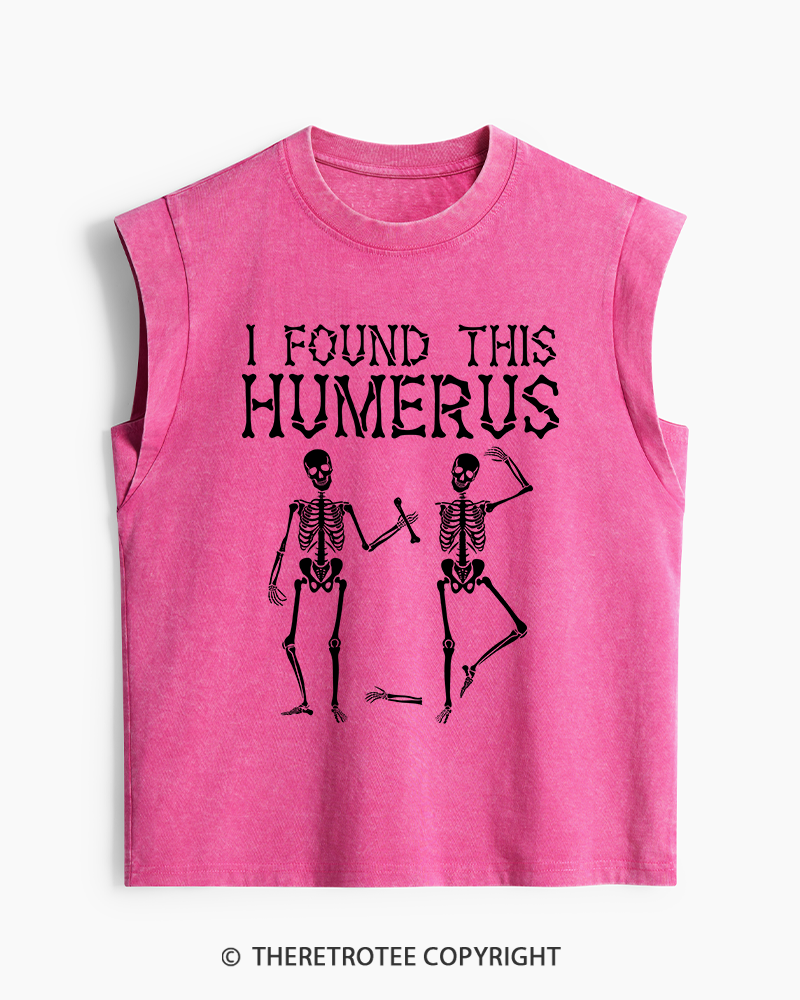 TheRetroTee I Found This Humerus 1980s Washed Tank Top
