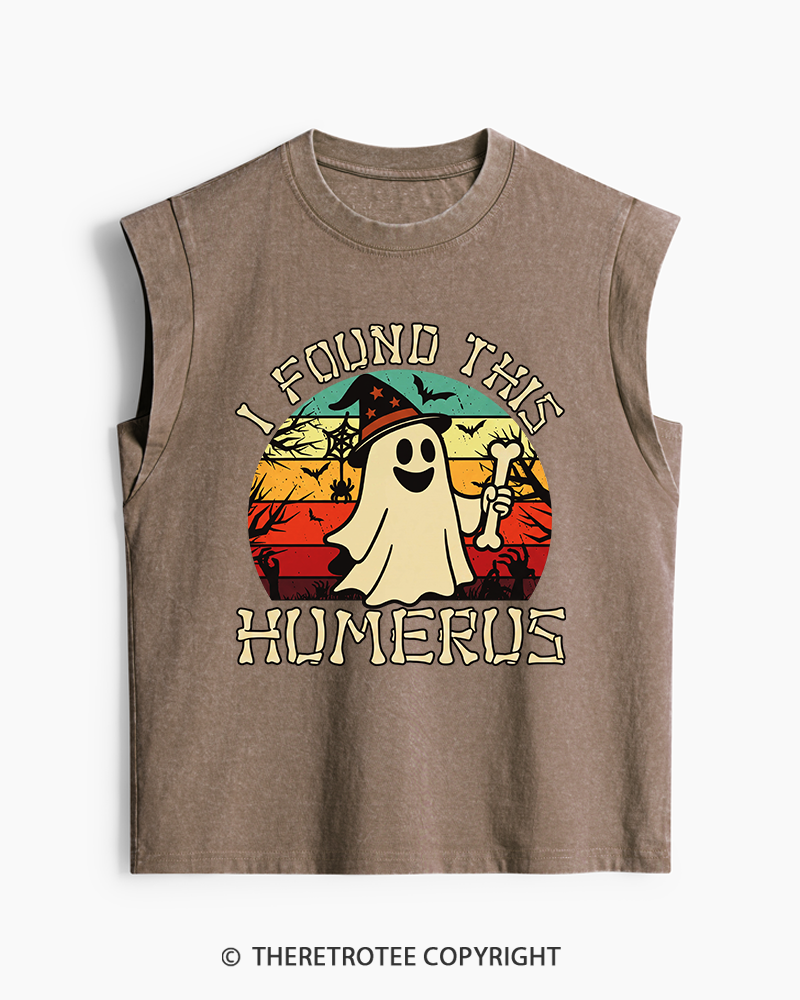 TheRetroTee I Found This Humerus 1970s Washed Tank Top