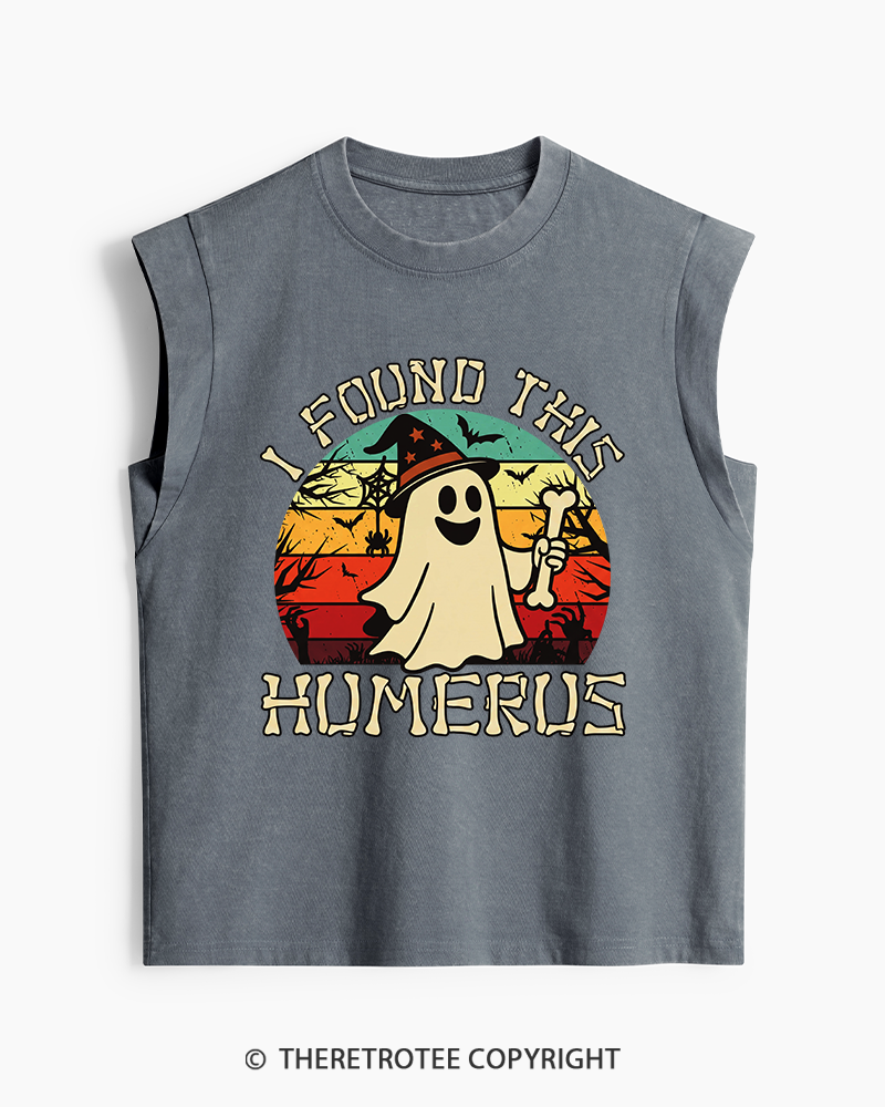 TheRetroTee I Found This Humerus 1970s Washed Tank Top