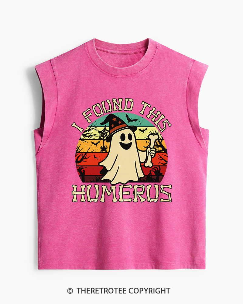 TheRetroTee I Found This Humerus 1970s Washed Tank Top