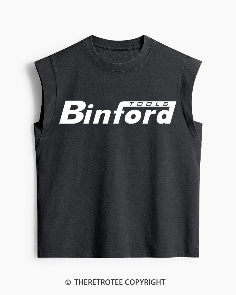 TheRetroTee Brixton Tools 1990s Washed Tank Top