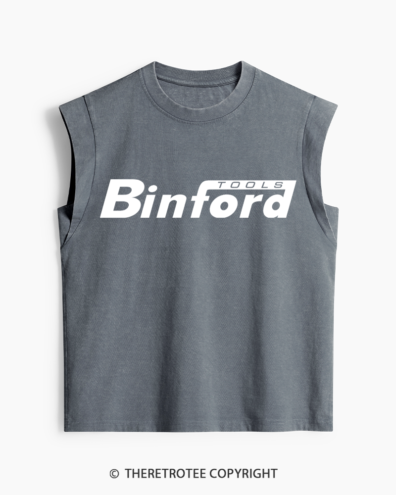 TheRetroTee Brixton Tools 1990s Washed Tank Top