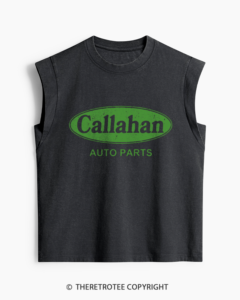 TheRetroTee Auto Parts 1990s Washed Tank Top