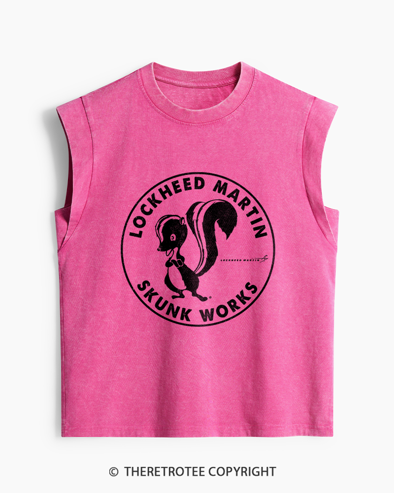 TheRetroTee Iron Skunk Industries 1940s Washed Tank Top