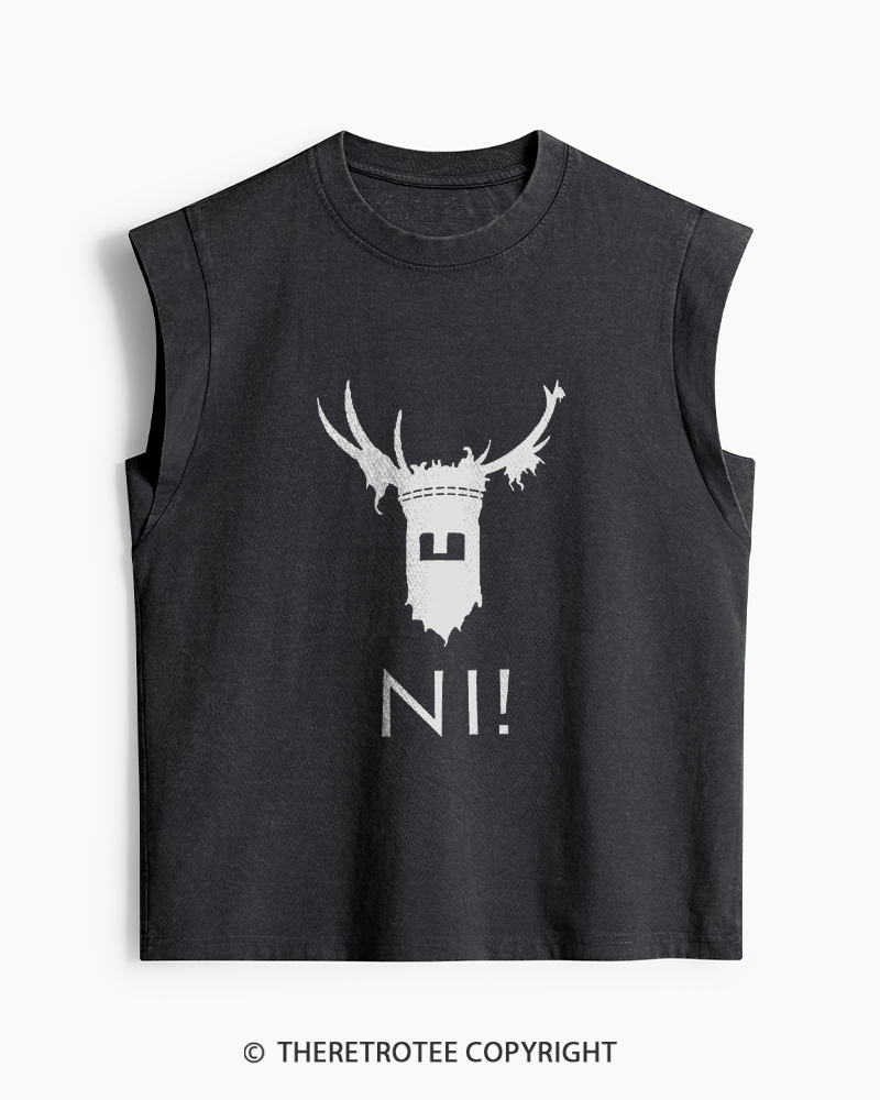 TheRetroTee Ni! 1970s Washed Tank Top