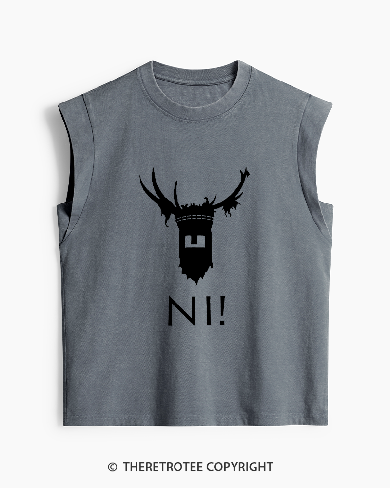 TheRetroTee Ni! 1970s Washed Tank Top