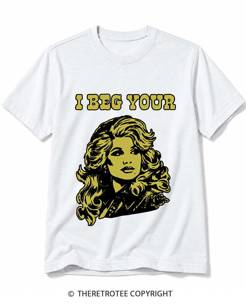 TheRetroTee I Beg Your 1970s Cotton T-Shirt