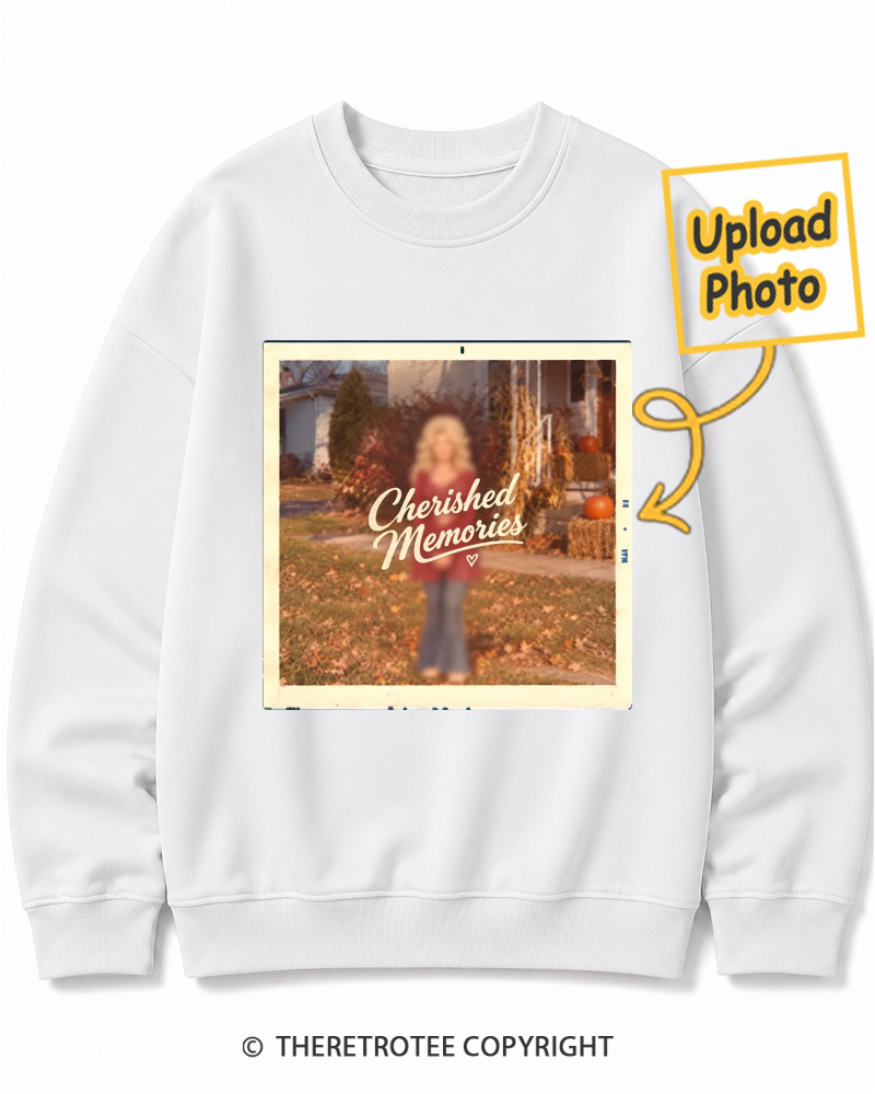 TheRetroTee Personalized Cherished Memories Sweatshirt