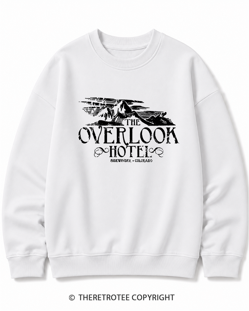 TheRetroTee The Overlook Hotel 1980s Cotton Sweatshirt