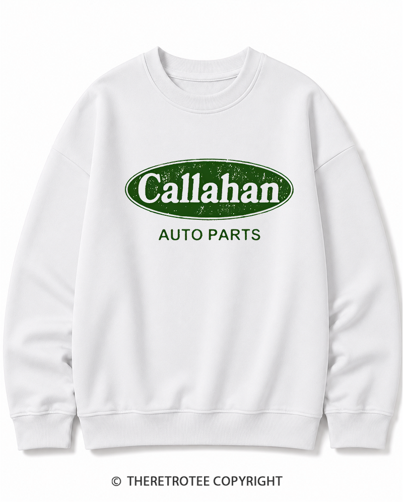 TheRetroTee Auto Parts 1990s Cotton Sweatshirt