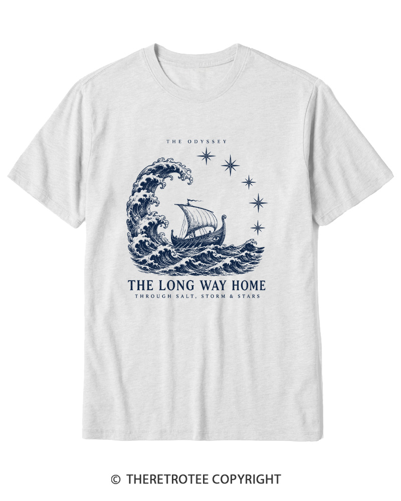 TheRetroTee Classical the Odyssey Cotton T-Shirt