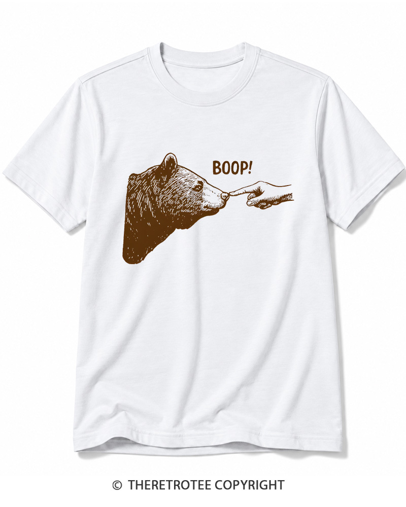 TheRetroTee Boop 1990s Cotton T-Shirt
